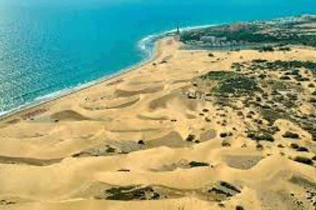 Bungalow Maspalomas Tranquilo Luminoso Y Apto Para El Teletrabajo Экстерьер фото