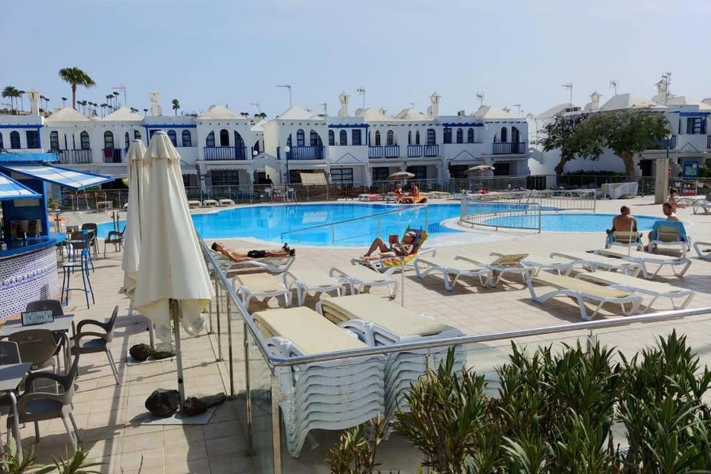 Bungalow Maspalomas Tranquilo Luminoso Y Apto Para El Teletrabajo Экстерьер фото