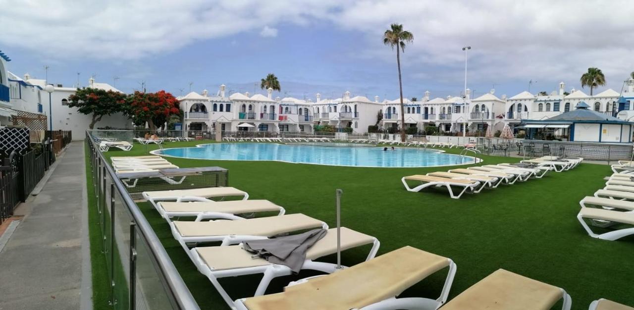 Bungalow Maspalomas Tranquilo Luminoso Y Apto Para El Teletrabajo Экстерьер фото
